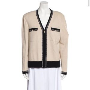 St. John V Neck Sweater